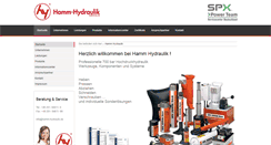 Desktop Screenshot of hamm-hydraulik.de